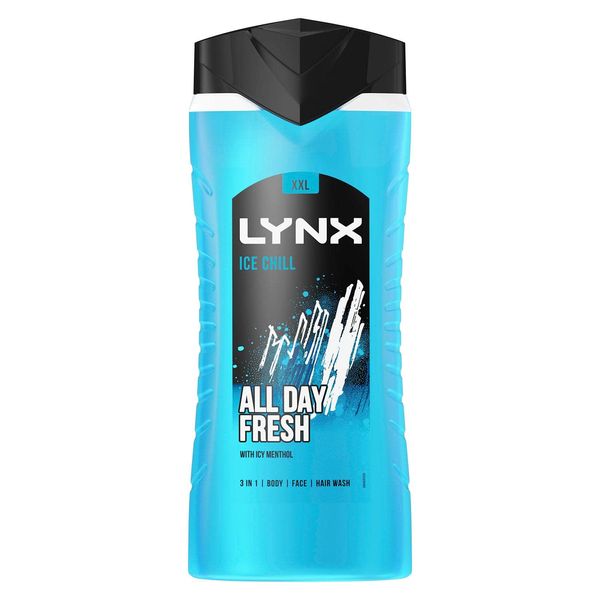 Lynx Ice Chill Shower Gel, 500ml