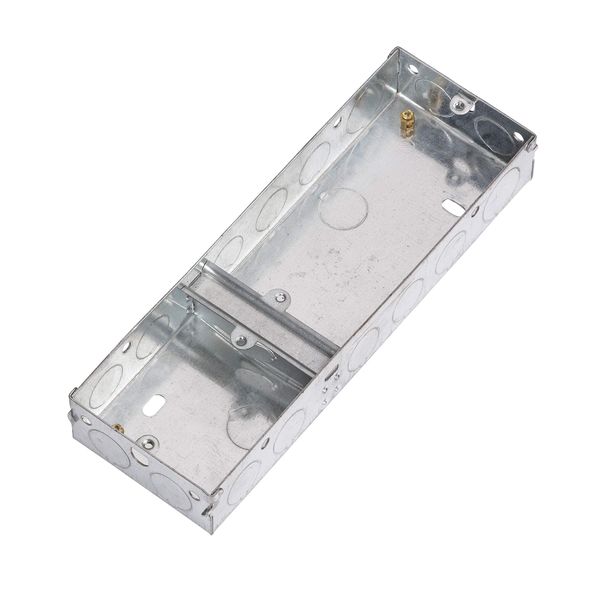 3G 35mm Single Plus Double Galvanised Steel Box