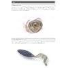 Keitech Silver Pearl Glow Flapper Grab 4" #024