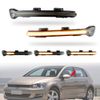 MKptopia LED Dynamic Indicator Light, Side Mirror, Indicator with Sequential Flashing, 2 Pieces Compatible with VW (Not Certified Compatible with Right Hand Drive Vehicles)