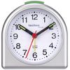 Technoline Geneva SD Small Arch Quartz Alarm Clock (Silver)