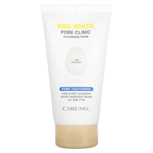 Egg White, Pore Clinic Cleansing Foam, 5.07 fl oz (150 ml)