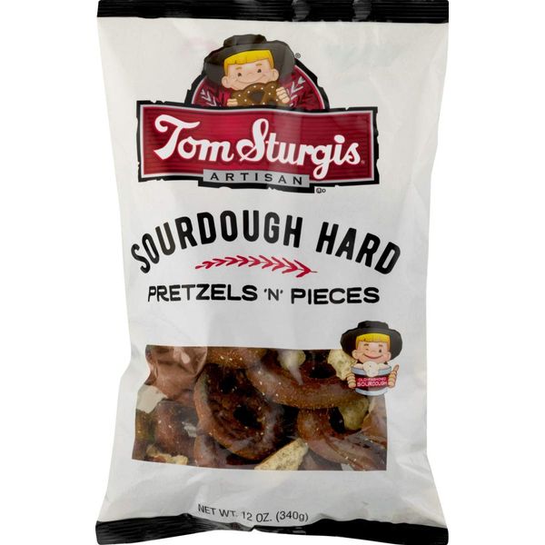 Tom Sturgis Sourdough Hard Pretzels 'N' Pieces 12 oz. Bags (3 Bags)