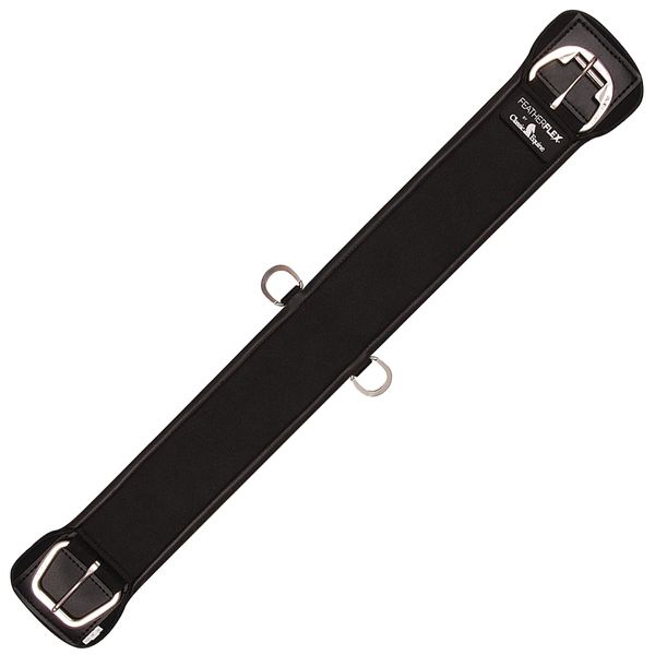 Classic Equine Featherflex Straight Cinch, Black, 36-inch