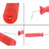 Greek Art 7" DIY Patterned Paint Roller Decorative Rubber Roller with Plastic Handle (Model 049)