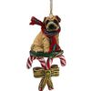 CC Giftware Shar Pei Cream Candy Cane Ornament