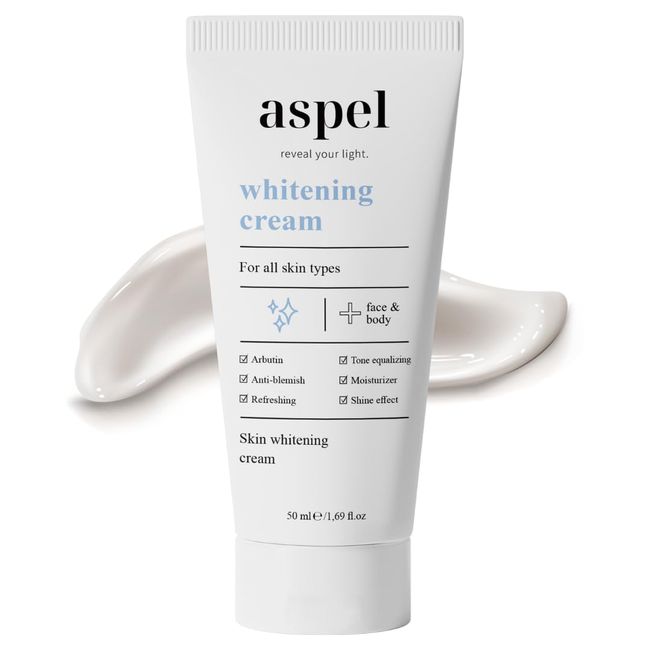 Aspel Leke Karşıtı ve Ton Eşitleyici Cilt Beyazlatıcı Krem 50 ml