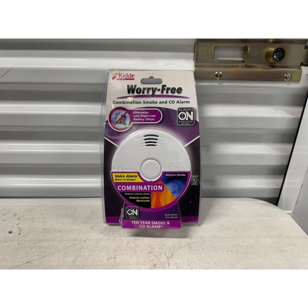 Kidde P3010CU Smoke and Carbon Monoxide Detector with Voice Alarm