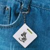 Azeeda 'Hiking Boots' Keyring Tape Measure/Spirit Level Tool (KM00034768)