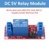AEDIKO 10pcs Relay Module DC 5V 1 Channel Relay Board with Optocoupler Isolation Support High or Low Level Trigger
