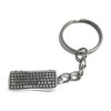 FizzyButton Gifts Computer Keyboard Charm Keyring Key Ring with Silver Tone Keychain