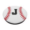 Baseball Letter J PopSockets Adhesive PopGrip