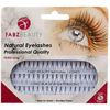 Individual False Eyelashes Flare Cluster Lash Extensions Knotted Lashes (Long 12 mm)