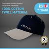 Adjustable CAPTAIN NAVY BLUE BASEBALL CAP | yachting cap | sailors cap