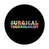Surgical Technologist Tech Scrub Tech PopSockets with Interchangeable PopGrip