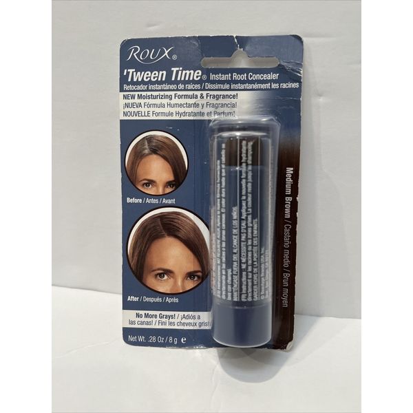 Roux Tween Time Instant Haircolor Touch-Up Stick Hair Color Crayon-MEDIUM BROWN*