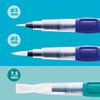 Milan Box 3 Brushes, Blue and Translucent, Depósito 8ml