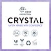 CRYSTAL Deodorant Stick (30003), Unscented, 4.25 Ounce, White