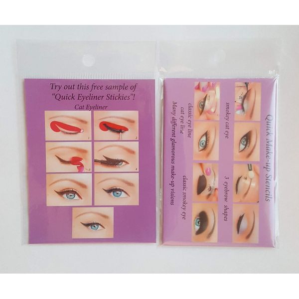 Quick Makeup Stencils, Pack of 3