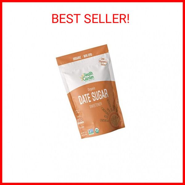 Health Garden Organic Date Sugar 16 OZ (1 LB pack of 1)