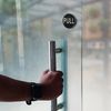 Brixwell RIS2MBL Round Push Pull Indicator Set Matte Black Finish