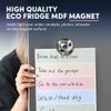 1 x Round MDF Magnet - Lemur Monkey Head Wildlife 15821
