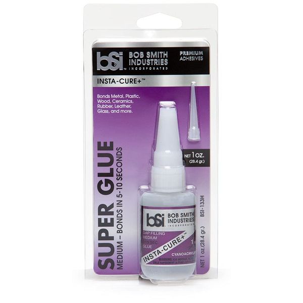 Bob Smith Industries BSI-133H Insta-Cure+ Gap Filling Super Glue, Clear,1 oz.