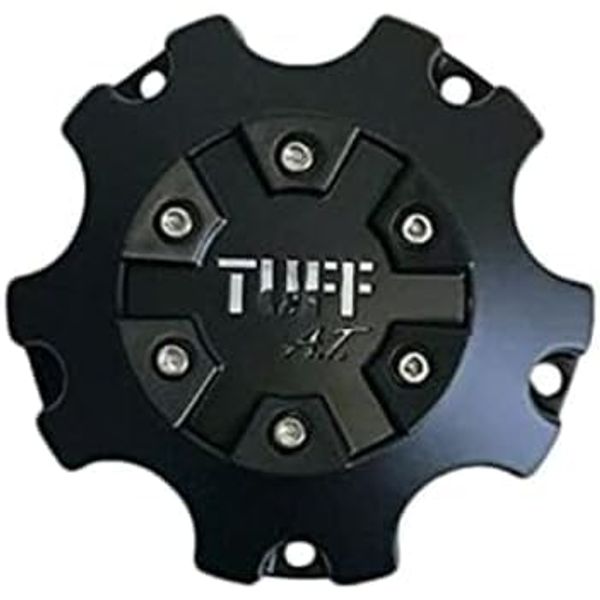 1PC Black Tuff Wheel Center hub Cap #C611908-1CAP 5 Lug