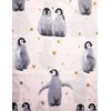 Rapport Home Starry Penguins Pink Duvet Cover Set Single