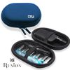 PloomTECH With2 Ploom Tech with 2 Compatible StU Mini Carry Case, blue