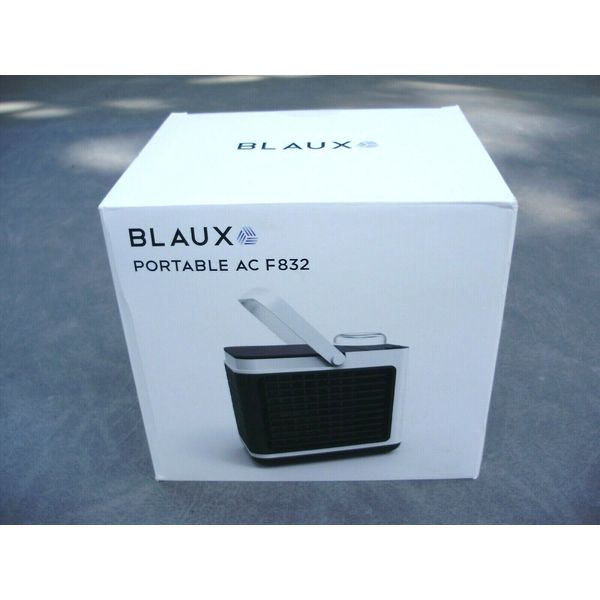 NEW BLAUX PORTABLE 3-SPEED (BUILT-IN BATTERY)  AIR CONDITIONER with IONIZER F832