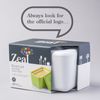 Zeal G265W Butter Dish, White