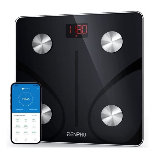 Smart Scale for Body Weight, Digital Bathroom Bluetooth Smartphone App 400 lbs