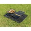 BUNDOK Bonfire Sheet 100 BD-921 Black Silicone Coating