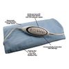 Cara 53 Heating Pad, Moist/Dry, King Size