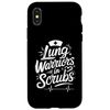 RT Tech Pulmonary Nurse Design for Respiratory Therapist Case for iPhone X/XS