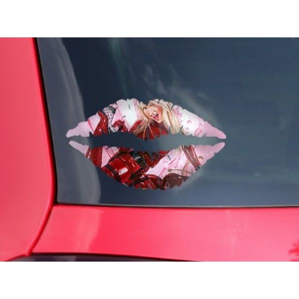 uSkins Lips Decal 9x5.5 Cherry Bomb