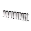 K Tool 28200 Chrome Socket Set, 1/2" Drive, 10 Pc, 15mm to 24mm, 6 Pt
