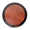 Ebony And Saba Wood Plugs For Stretched Ears (14mm)