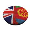 United Kingdom Eritrea Flags - British Eritrean PopSockets Swappable PopGrip