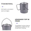 widesea Camping Titanium Mug (750 ml WIHT HANG)