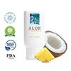 Aloe Cadabra Natural Water Based Personal Lube, Organic Lubricant for Her, Him & Couples, Pina Colada, 2.5 oz (Pack of 5)