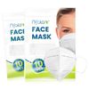 Nifola 20 Pack Disposable White Elastic Ear Loop Face Mask 5 Layer Cover