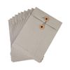 10 Pcs Kraft Paper String Envelope File Folder A5 Size Vertical Document Bill Cards Storage Organizer File Bag with Button String Tie Closure Bag File Folder Project Pockets for School Office