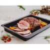 Pyrex Magic Rectangular Carbon Steel Roaster Non Stick Coating 30 x 23cm Black (Pack of 2)