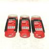 WORKPRO SOFT GRIP RAZOR BLADE SCRAPER RED /  LOT OF 3