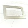 Useful Store Mirror Silver Chrome Double Light Switch Socket Finger Plates Surround Wall Protector Hygienic Cover