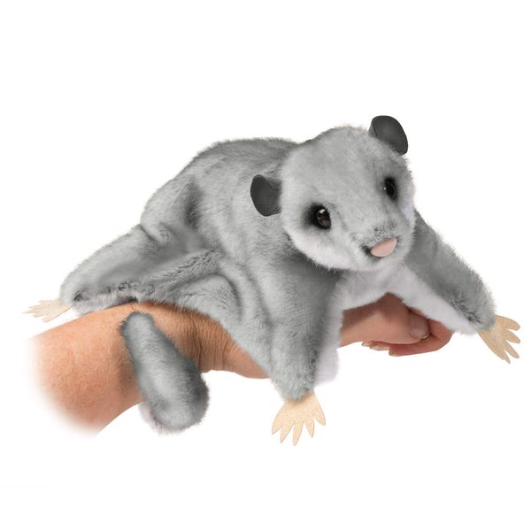 Douglas Cuddle Toy Squeek Sugar Glider 12" Long with Tail