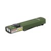 Olight Arkfeld Pro OD Green CW Flat EDC Flashlight, LED Light, UV/GN Beam, 1300L