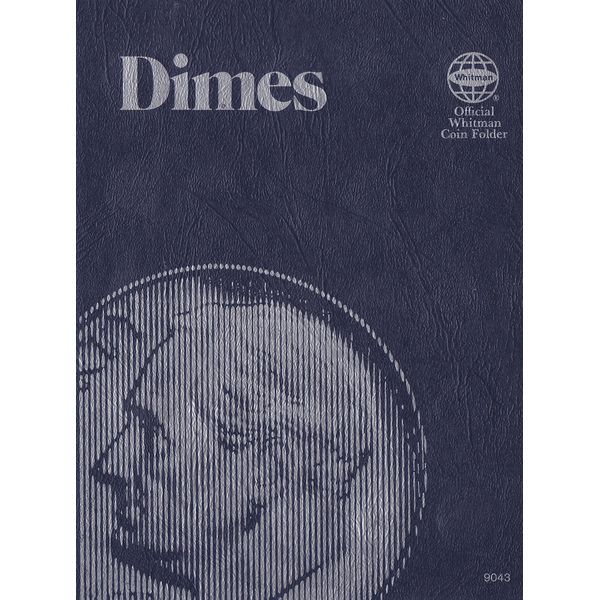 Whitman US and Canada Dime Doin Folder Plain / No Dates #9043
